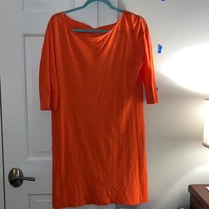Lilly Pulitzer Orange Cotton Dress Size M